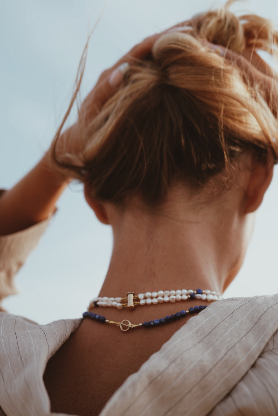 Chiara back of necklace