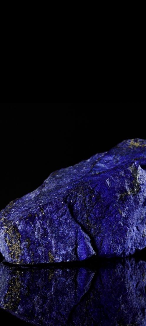 Pierre de lapis-lazuli naturelle — Arielle Bijouterie
