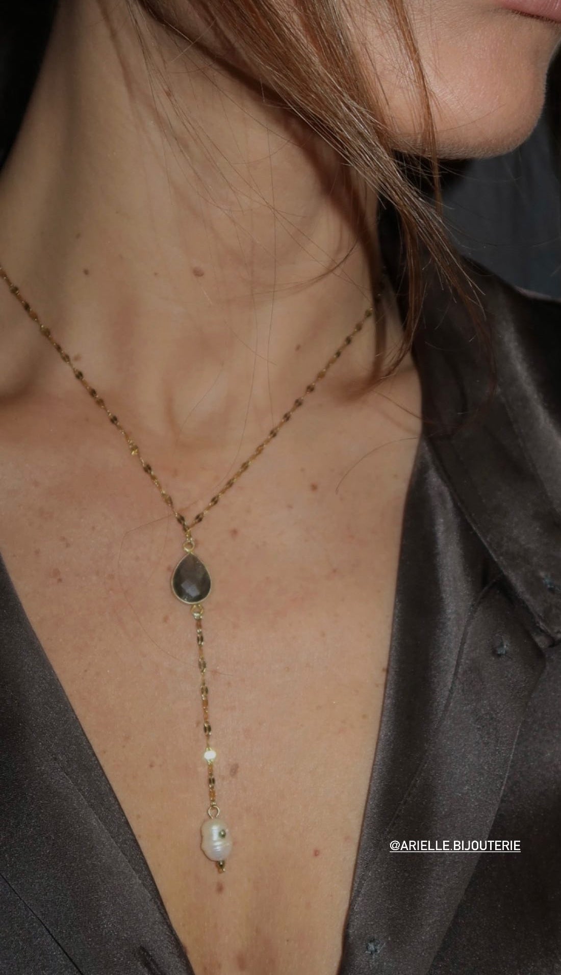 Necklace Kate Labradorite