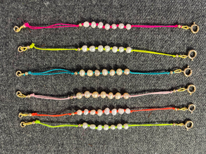 lima bracelets coloured close up