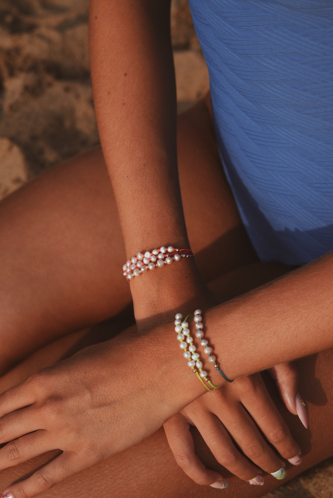 lima bracelets layered